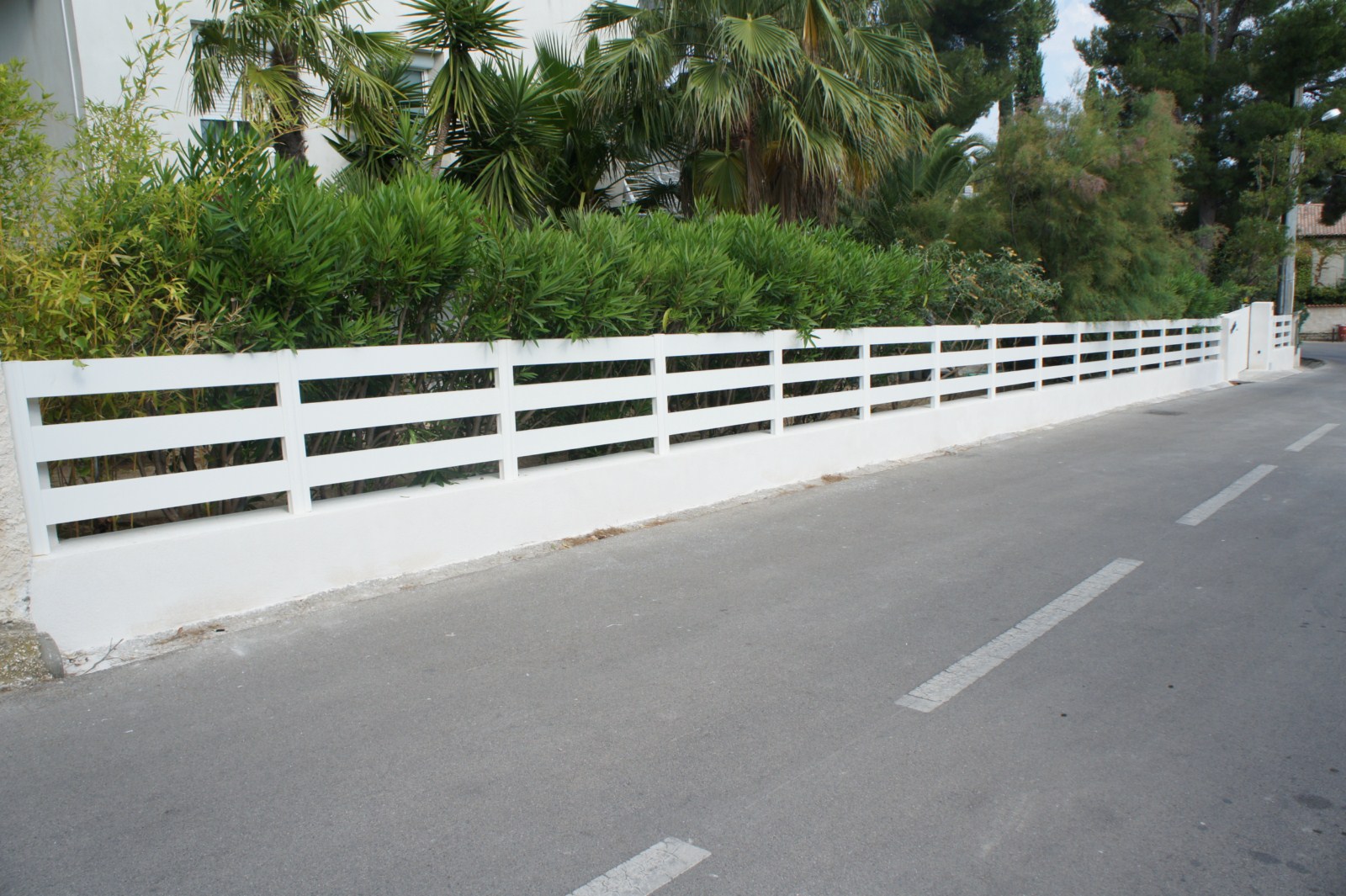 Cloturue aluminium posée à Carry